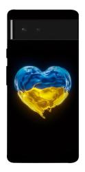 Чехол itsPrint Серце України для Google Pixel 6