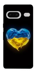 Чехол itsPrint Серце України для Google Pixel 7