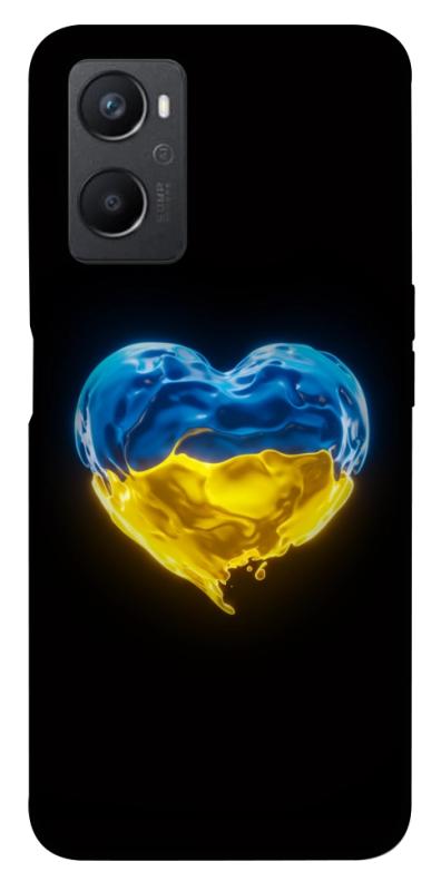 Чехол itsPrint Серце України для Oppo A96, love ukraine, купить оптом с доставкой