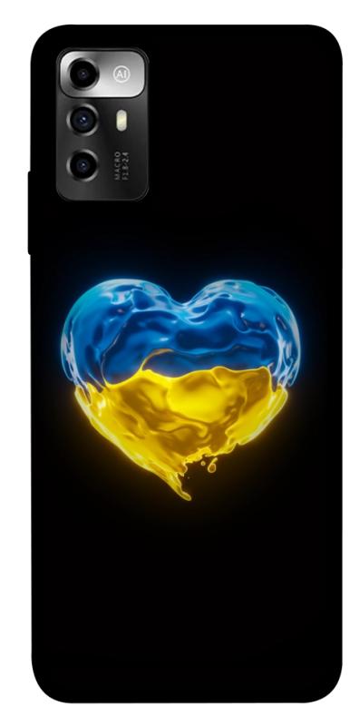 Чехол itsPrint Серце України для ZTE Blade V40 Vita, love ukraine, купить оптом с доставкой