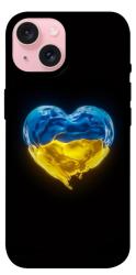 Чехол itsPrint Серце України для Apple iPhone 15 (6.1")