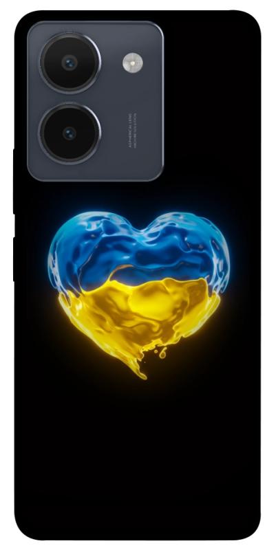 Чехол itsPrint Серце України для Vivo Y36, love ukraine, купить оптом с доставкой