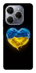 Чохол itsPrint Серце України для TECNO Spark 20 Pro