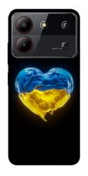 Чехол itsPrint Серце України для ZTE Blade A54 4G