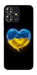 Чехол itsPrint Серце України для ZTE Blade A73 4G