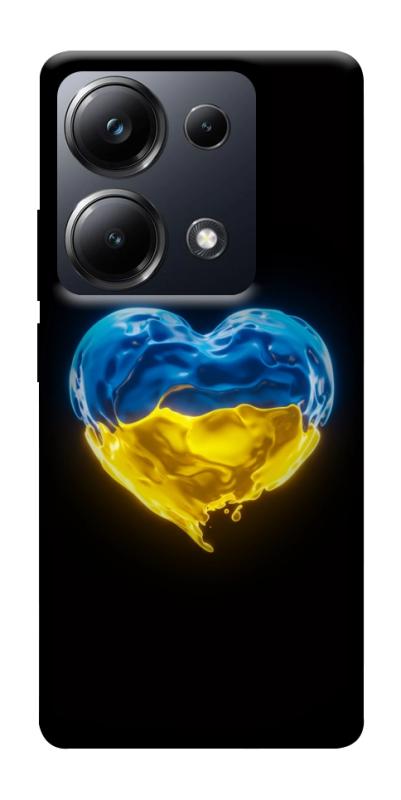 Чехол itsPrint Серце України для Xiaomi Redmi 13 4G / Poco M6 4G, love ukraine, купить оптом с доставкой