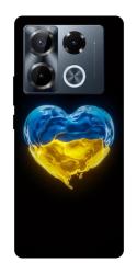 Чехол itsPrint Серце України для Infinix Note 40 Pro 4G