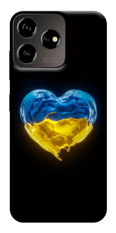 Чехол itsPrint Серце України для ZTE Blade V50 Desing 4G, love ukraine, купить оптом с доставкой