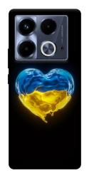 Чехол itsPrint Серце України для Infinix Note 40 4G