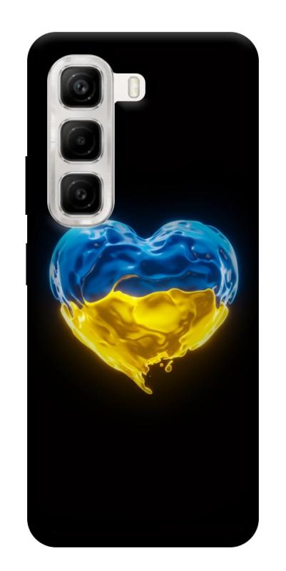 Чехол itsPrint Серце України для Infinix Hot 50 4G, love ukraine, купить оптом с доставкой
