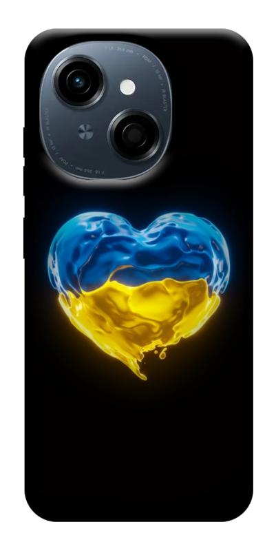 Чехол itsPrint Серце України для TECNO Spark Go 1, love ukraine, купить оптом с доставкой