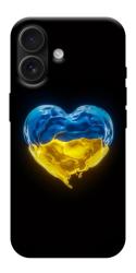 Чехол itsPrint Серце України для Apple iPhone 17 (6.3")