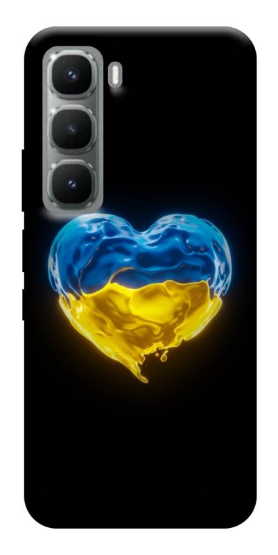 Чехол itsPrint Серце України для Infinix Hot 60 Pro, love ukraine, купить оптом с доставкой