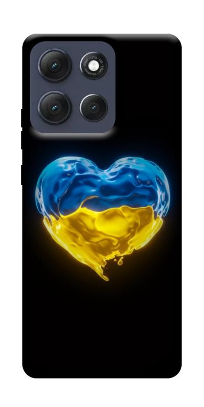 Чохол itsPrint Серце України для Motorola Moto G86 Power, love ukraine, купити оптом з доставкою