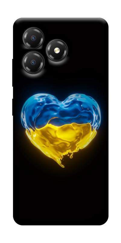 Чохол itsPrint Серце України для ZTE Blade A36, love ukraine, купити оптом з доставкою