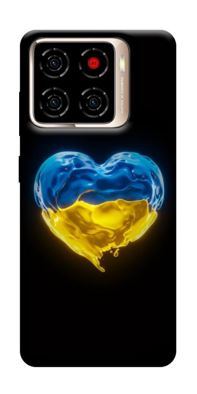 Чехол itsPrint Серце України для ZTE Blade A56, love ukraine, купить оптом с доставкой
