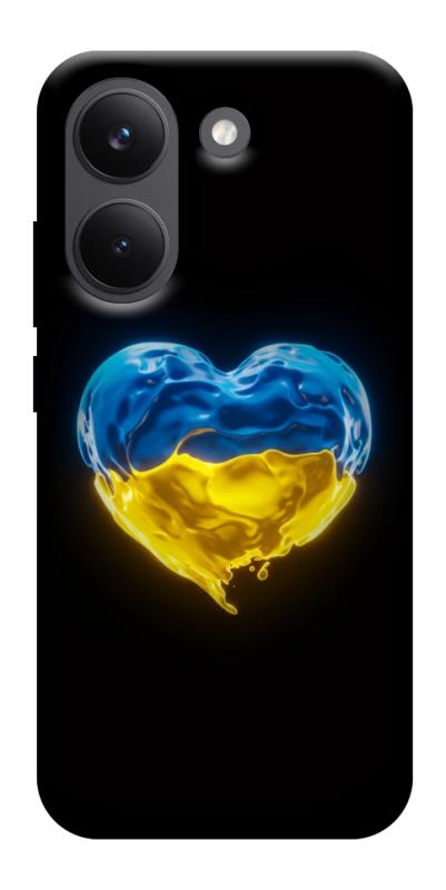 Чехол itsPrint Серце України для Xiaomi Poco X8 Pro, love ukraine, купить оптом с доставкой