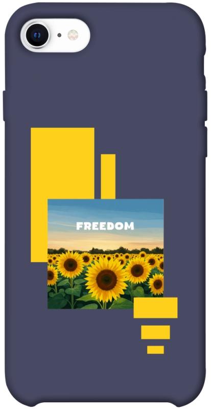 Чехол itsPrint Квітуча свобода для Apple iPhone 7 / 8 (4.7"), love ukraine, купить оптом с доставкой
