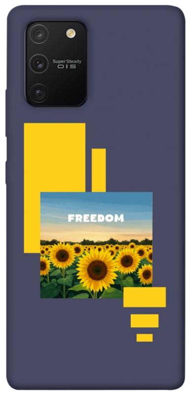 Чехол itsPrint Квітуча свобода для Samsung Galaxy S10 Lite, love ukraine, купить оптом с доставкой