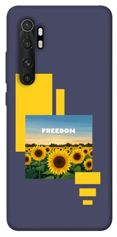 Чехол itsPrint Квітуча свобода для Xiaomi Mi Note 10 Lite, love ukraine, купить оптом с доставкой