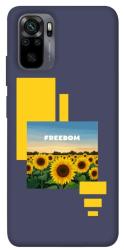 Чехол itsPrint Квітуча свобода для Xiaomi Redmi Note 10 / Note 10s