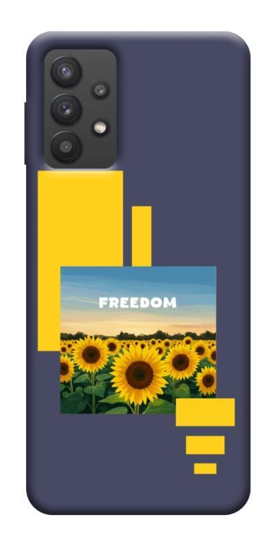 Чехол itsPrint Квітуча свобода для Samsung Galaxy A32 (A326B) 5G, love ukraine, купить оптом с доставкой