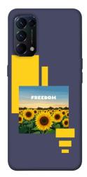 Чехол itsPrint Квітуча свобода для Oppo Reno 5 4G