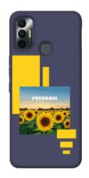 Чехол itsPrint Квітуча свобода для TECNO Spark 7