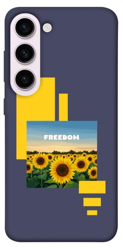 Чехол itsPrint Квітуча свобода для Samsung Galaxy S23+, love ukraine, купить оптом с доставкой