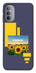 Чехол itsPrint Квітуча свобода для Motorola Moto G31