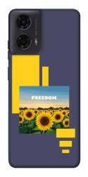 Чехол itsPrint Квітуча свобода для Motorola Moto G24