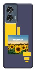 Чехол itsPrint Квітуча свобода для Motorola Edge 50 Fusion