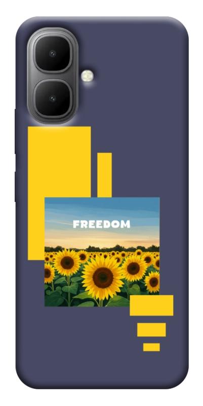 Чохол itsPrint Квітуча свобода для Infinix Smart 10, love ukraine, купити оптом з доставкою