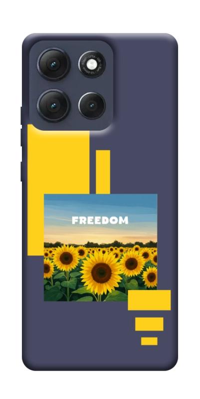 Чехол itsPrint Квітуча свобода для Motorola Moto G86 Power, love ukraine, купить оптом с доставкой