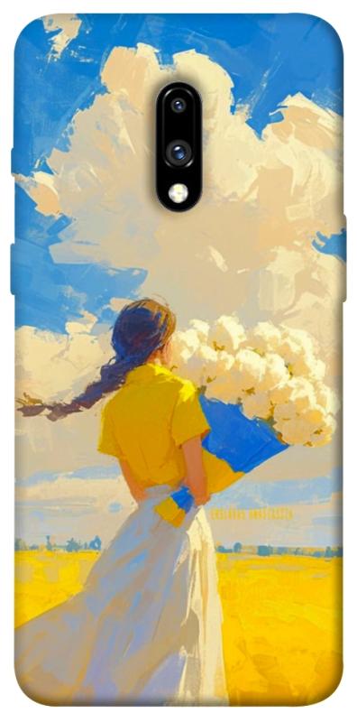 Чехол itsPrint Поле мрій для OnePlus 7, love ukraine, купить оптом с доставкой