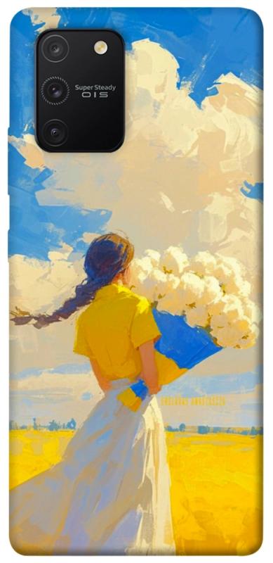Чехол itsPrint Поле мрій для Samsung Galaxy S10 Lite, love ukraine, купить оптом с доставкой