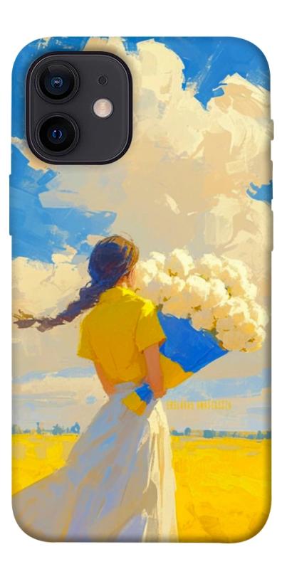 Чехол itsPrint Поле мрій для Apple iPhone 12 mini (5.4"), love ukraine, купить оптом с доставкой
