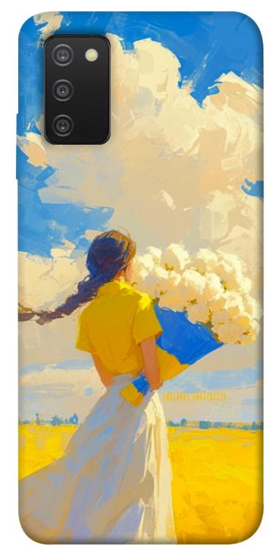 Чехол itsPrint Поле мрій для Samsung Galaxy A03s, love ukraine, купить оптом с доставкой