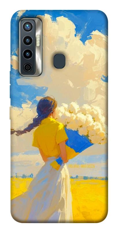 Чохол itsPrint Поле мрій для TECNO Camon 17 Pro, love ukraine, купити оптом з доставкою
