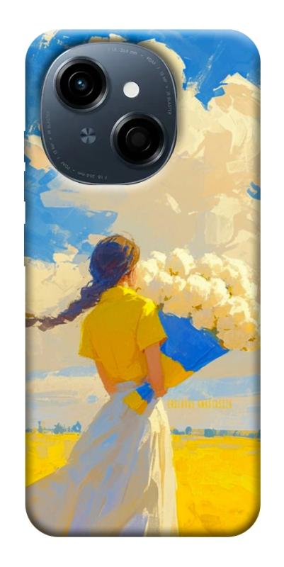 Чехол itsPrint Поле мрій для TECNO Spark Go 1, love ukraine, купить оптом с доставкой