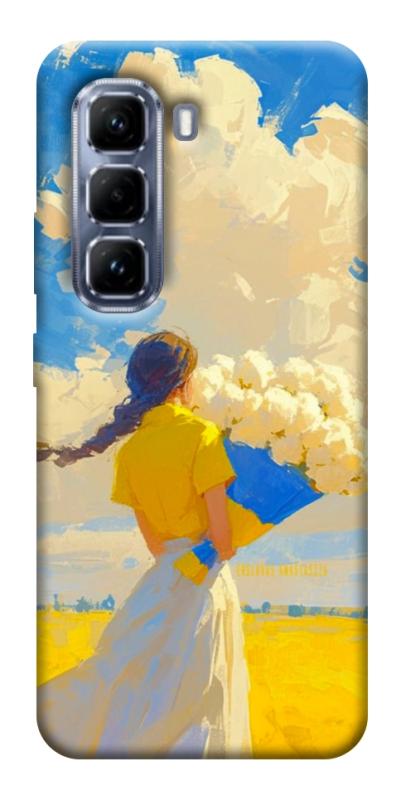 Чехол itsPrint Поле мрій для Infinix Hot 50 Pro, love ukraine, купить оптом с доставкой