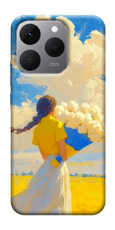 Чехол itsPrint Поле мрій для Realme 15T, love ukraine, купить оптом с доставкой