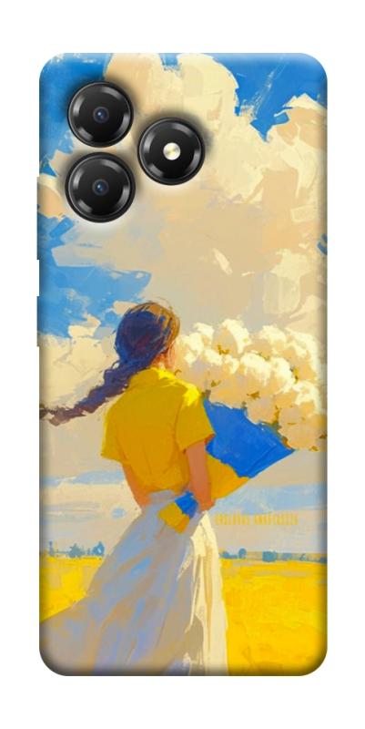 Чохол itsPrint Поле мрій для ZTE Blade A36, love ukraine, купити оптом з доставкою