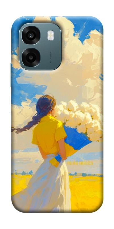 Чехол itsPrint Поле мрій для Oppo A6, love ukraine, купить оптом с доставкой