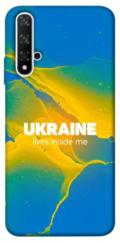 Чехол itsPrint Україно в мені для Huawei Honor 20 / Nova 5T, love ukraine, купить оптом с доставкой