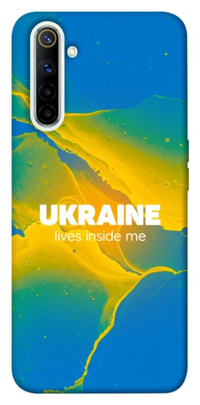 Чехол itsPrint Україно в мені для Realme 6, love ukraine, купить оптом с доставкой