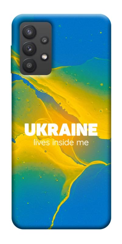 Чехол itsPrint Україно в мені для Samsung Galaxy A32 (A326B) 5G, love ukraine, купить оптом с доставкой