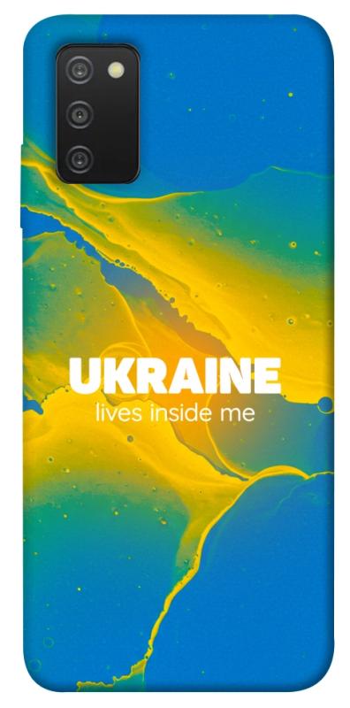 Чехол itsPrint Україно в мені для Samsung Galaxy A03s, love ukraine, купить оптом с доставкой