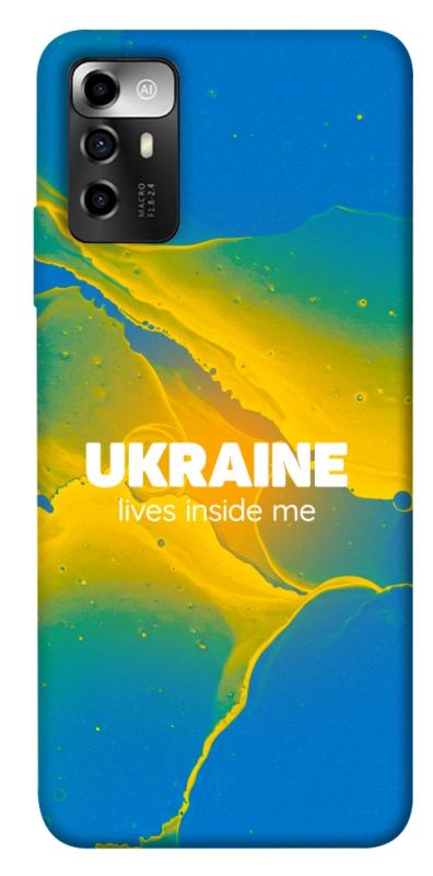 Чехол itsPrint Україно в мені для ZTE Blade V40 Vita, love ukraine, купить оптом с доставкой