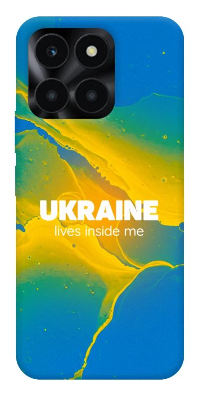 Чехол itsPrint Україно в мені для Huawei Honor X6a, love ukraine, купить оптом с доставкой